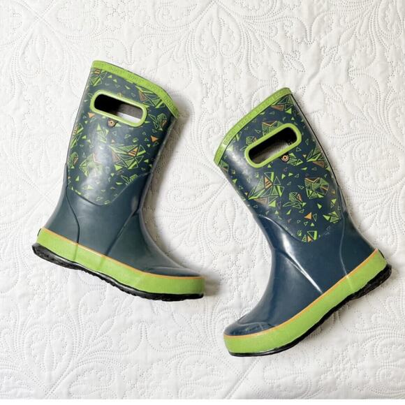 Bogs Pull On Patterned Boots Size 3 - Picture 2 of 8